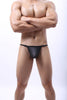 Microtanga piel desmontable - Microtanga - atado, atrevido, Hombre, leather, piel, sexy, tanga - 365Briefs -
