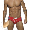 Bañador slip rayas laterales con relleno - Bañador - atrevido, bañadores, bikini, Hombre, tradicional - 365Briefs -