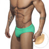 Bañador bikini liso con relleno - Bañador - atrevido, bañadores, bikini, Hombre, tradicional - 365Briefs -