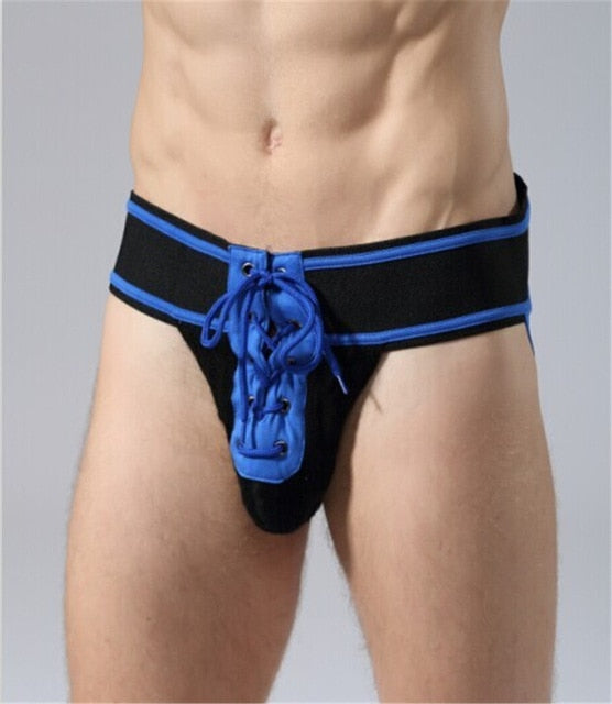 Jock con cuerda en cintura - Jockstrap - atado, atrevido, bulge, Hombre, jockstrap - 365Briefs -