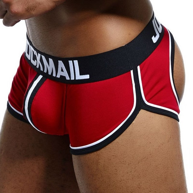 Boxer abierto con efecto re realce frontal - Jockstrap - abierto, algodon, atrevido, autopostr_pinterest_48607, autopostr_pinterest_57261, autopostr_twitter_46172, bulge, Hombre, jockstrap - 365Briefs -