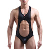 Body suspensorio de piel con anilla y apertura - Body - abierto, autopostr_pinterest_48604, autopostr_pinterest_48606, autopostr_pinterest_57261, autopostr_twitter_46172, body, cómodo, Hombre, jockstrap, piel, sexy, xxx - 365Briefs -